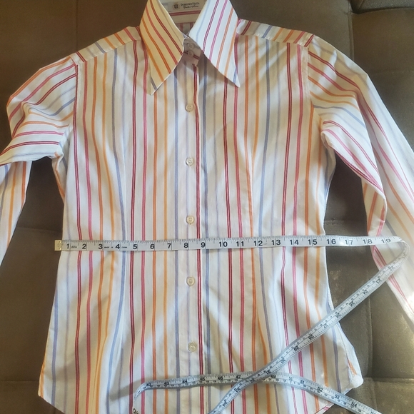 💯 Domenico Vacca Pointed Collar Blouse - Picture 9 of 16